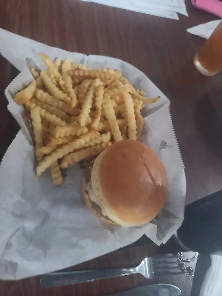 Mushroom and Swiss Burger